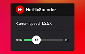 Netflix Speeder: adjust playback speed