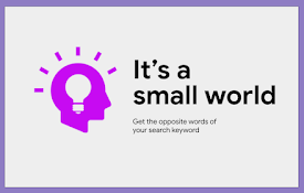 It&#39;s a Small World