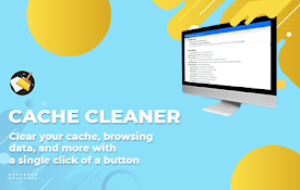Clean Cache:Cookies History, Cached &amp; Files