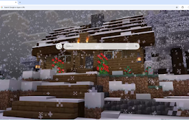 Christmas in Minecraft Live Wallpaper