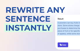 Sentence Rewriter