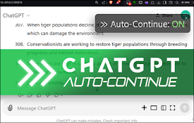 ChatGPT 自动继续