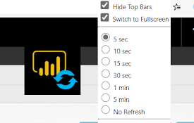 Full-screen Auto Refresh for PBIRS
