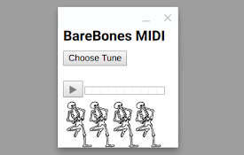 BareBones MIDI Player