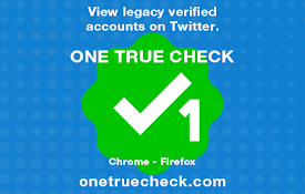 One True Check: Twitter Legacy Verified Users