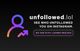 Unfollowed.lol - Instagram Follower &amp; Unfollower Tracker