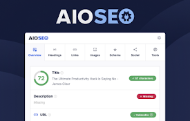 All in One SEO Analyzer by AIOSEO