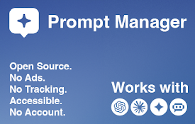 Simple Prompt Manager - ChatGPT, Claude, Gemini, NotebookLM, Deepseek, Poe