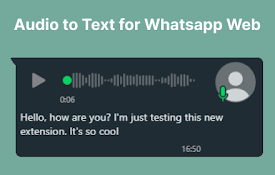 Audio to Text