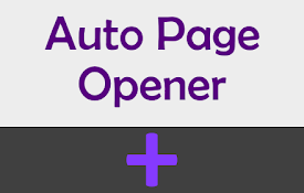 Auto Page Opener