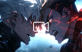 Gojo In Dystopian City Live Wallpaper