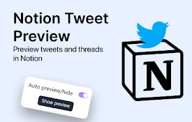 Notion Tweet Preview
