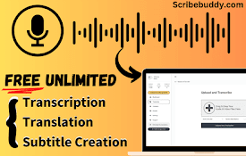 Free Audio/Video to Text Transcription - ScribeBuddy