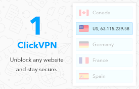 Free VPN for Chrome | 1click VPN Proxy