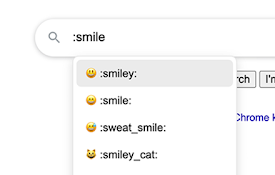 Emoji Autocomplete