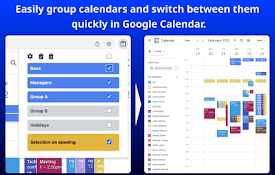 Easy Grouping for Google Calendar
