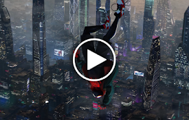 Spider-man Falling Upside Down Live Wallpaper