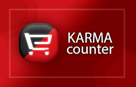 Aliexpress.com personal karma counter