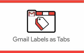 Gmail Labels as Tabs