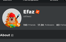 Efaz&#39;s Roblox Verified Badge Add-on