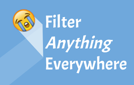 Filter Anything Everywhere