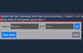 Replace Text