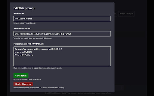 Plugin Screenshot