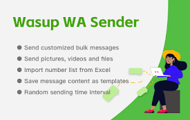 Wasup - WA消息群发扩展工具