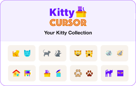 KittyCursor- Fun Custom Cursors