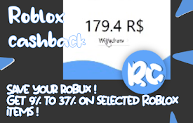 Roblox Cashback