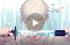 Samurai Anime Boy Koi in Sword Live Wallpaper