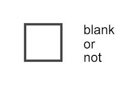 blank