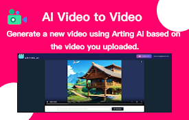 AI 视频生成视频 - Arting AI