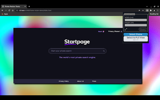 Plugin Screenshot