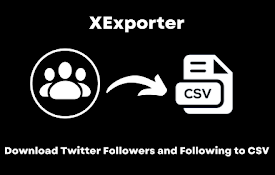 XExporter - 导出推特粉丝