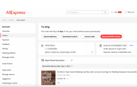 AliVoice - Get AliExpress Invoice &amp; Receipt