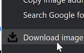 Download Image from Context Menu