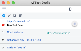 SauceLabs Low Code Test Recorder