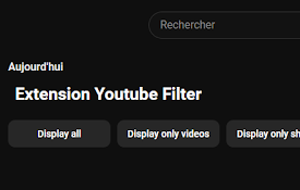 Youtube Filter Extension