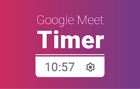 Timer for Google Meet