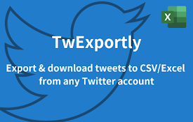 TwExportly：从任意推特账号导出推文