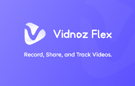 Vidnoz Flex - Video recorder &amp; Video share