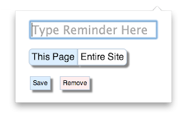 Site Reminder