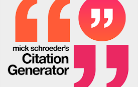 Mick Schroeder&#39;s Citation Generator