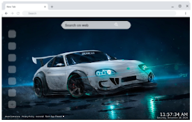 Mazda Rx7 White Live Wallpaper
