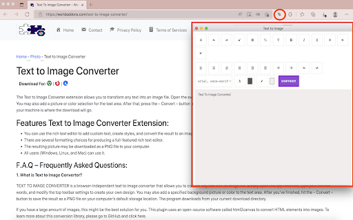 Plugin Screenshot