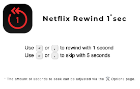Netflix Rewind 1 sec