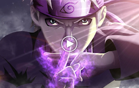 Naruto Uzumaki Purple Power Live Wallpaper