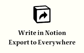 Notion Exporter - 导出长图、卡片、PDF 等多种格式，导出小红书、公众号、即刻、推特等多种媒体