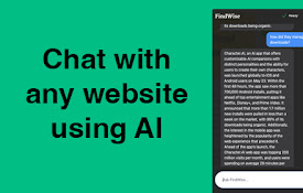 FindWise: ChatGPT powered AI search assistant